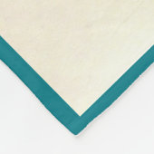 "Bezaubernde Freunde" Kolibri u. Elefant Fleecedecke (Ecke)