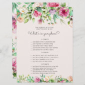 Bezaubernde Garden Baby Duwer Telefonkarte (Vorne/Hinten)