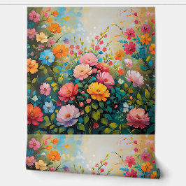 Bezaubernde Gartenblumenschale und -klemme Tapete