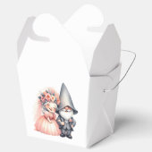 Bezaubernde Gartenlandschaft Rustikale Waldhochzei Geschenkschachtel (Geöffnet)