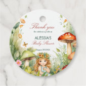 Bezaubernde Gartenmärchendusche Geschenkanhänger (Vorderseite)