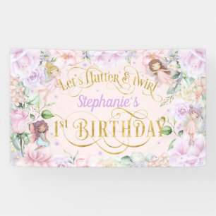 Bezaubernde Gartenmühle, 1. Geburtstag Bann Banner