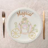 Bezaubernde GeburtstagsPrinzessin Pappteller