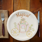 Bezaubernde GeburtstagsPrinzessin Pappteller