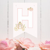 Bezaubernde GeburtstagsPrinzessin Wimpelkette