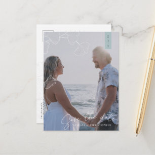 Bezaubernde Ginkgo Biloba Ankündigung Postkarte