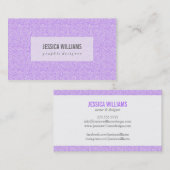 Bezaubernde Glitzer-Geschäfts-Karten Visitenkarte (Vorne/Hinten)