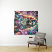 Bezaubernde Göttin Wandteppich (Beispiel (Horizontal))