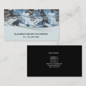 Bezaubernde Granit-Gewohnheits-Visitenkarte Visitenkarte (Vorne/Hinten)