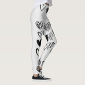 bezaubernde Herzen Leggings (Rechts)