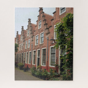 Bezaubernde holländische Street Architektur Schönh Puzzle