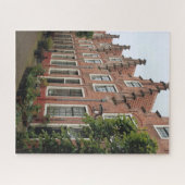 Bezaubernde holländische Street Architektur Schönh Puzzle (Horizontal)