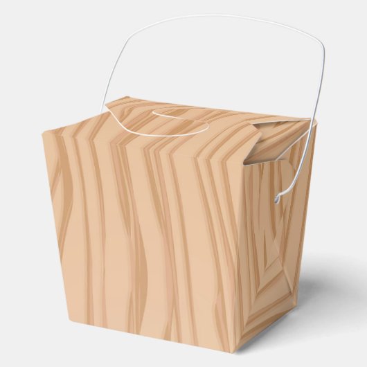 Bezaubernde Holzmuster-Feier Geschenkschachtel (Vorderseite)