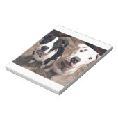bezaubernde Hundewelpen Notizblock (Rotiert)