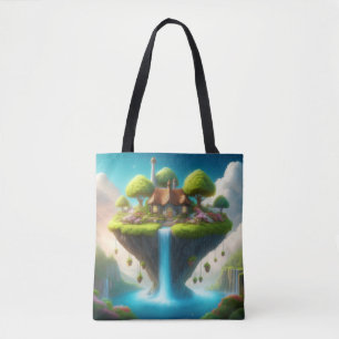 Bezaubernde Hütte der Floating Island - Whimsical Tasche