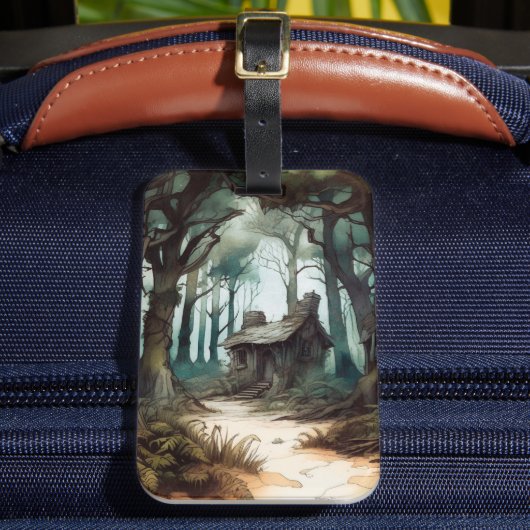 Bezaubernde Hütte Gepäckanhänger (Vorderseite Insitu 2)