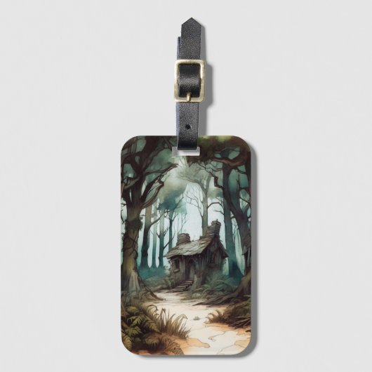 Bezaubernde Hütte Gepäckanhänger (Vorderseite Vertikal)