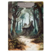 Bezaubernde Hütte Klemmbrett (Vorderseite)