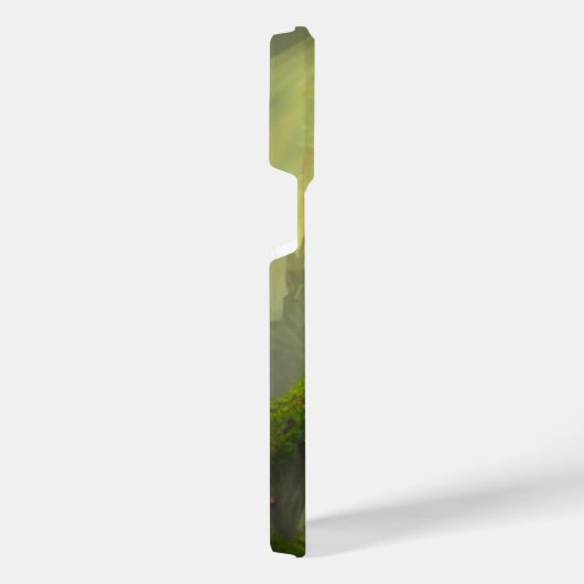 Bezaubernde Hütte mit Blumenbrücke bei Twilight iPhone Hülle (Rechte Seite)