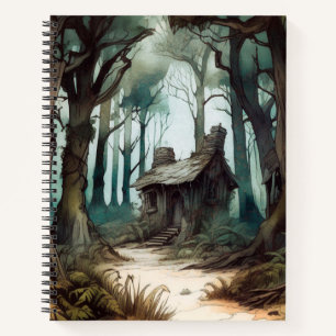Bezaubernde Hütte Notizblock