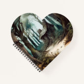 Bezaubernde Hütte Notizblock (Vorderseite)