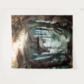 Bezaubernde Hütte Wandteppich (Vorderseite (Horizontal))