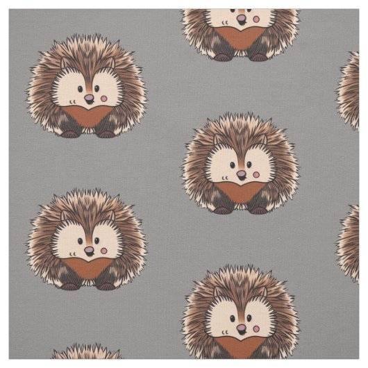 Bezaubernde Igel Stoff (Muster)
