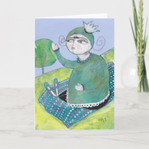 bezaubernde inspirierte Geschenkkarte Karte