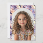 Bezaubernde kleine Fairy Geburtstagsparty Einladung (Rückseite)