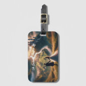 Bezaubernde Landschaft des Märchenlebens Gepäckanhänger (Vorderseite Vertikal)