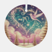 Bezaubernde Mama Weihnachtsschmuck (Rückseite)