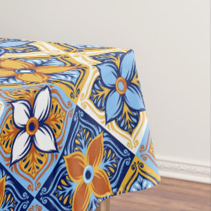 Bezaubernde marokkanische Blume   Lebhafte Eleganc Tischdecke