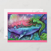 Bezaubernde Meereskunst Postkarte (Vorne/Hinten)