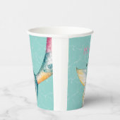 Bezaubernde Meerjungfrau Schwanz Geburtstagsparty Pappbecher (Rechts)