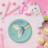 Bezaubernde Meerjungfrau Schwanz Geburtstagsparty Pappteller (Party)