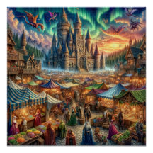 Bezaubernde mittelalterliche Messe