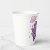 Bezaubernde moderne Dinosaurier Babydusche Pappbecher (Rechts)