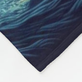 Bezaubernde Mondlichtserenade Fleecedecke (Ecke)