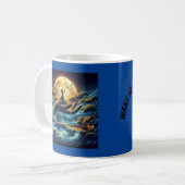 Bezaubernde Mondlichtserenade Kaffeetasse (Vorderseite Links)