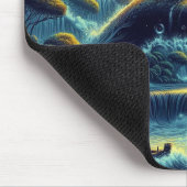 Bezaubernde Mondlichtserenade Mousepad (Ecke)