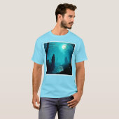 Bezaubernde Mondlichtwälder T-Shirt (Vorne ganz)