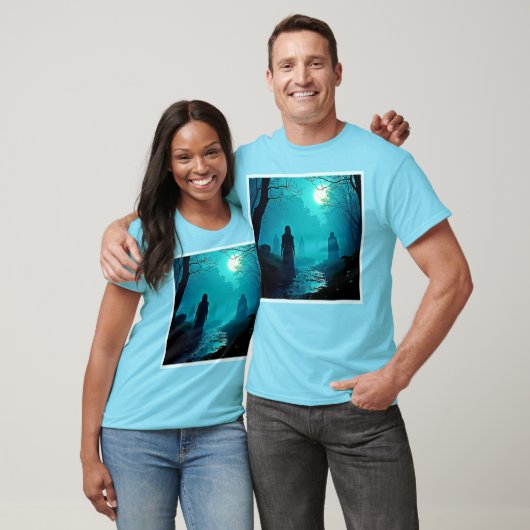 Bezaubernde Mondlichtwälder T-Shirt (Unisex)