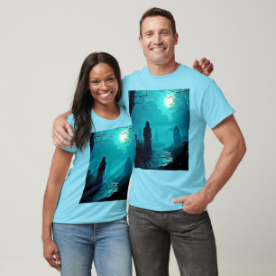 Bezaubernde Mondlichtwälder T-Shirt