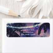 Bezaubernde Nachttischlampen am Sky Abend (Insitu)