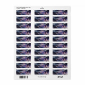 Bezaubernde Nachttischlampen am Sky Abend (Vorne)