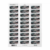 Bezaubernde Nachttischlampen am Sky Abend (Vorne)