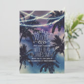 Bezaubernde Nachttischlampen am Sky Abend Einladung (Stehend Vorderseite)