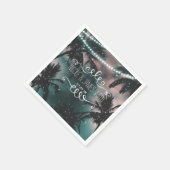 Bezaubernde Nachttischlampen am Sky Abend Serviette (Ecke)