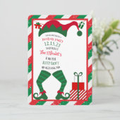 Bezaubernde Niedliche Elf-Feier Einladung (Stehend Vorderseite)