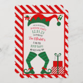 Bezaubernde Niedliche Elf-Feier Einladung (Vorne/Hinten)